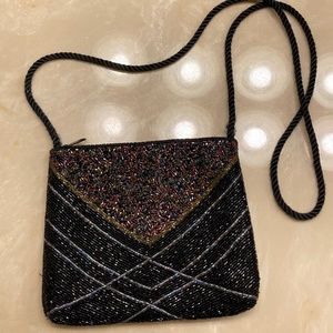 Small Beaded Cross-Body Purse
